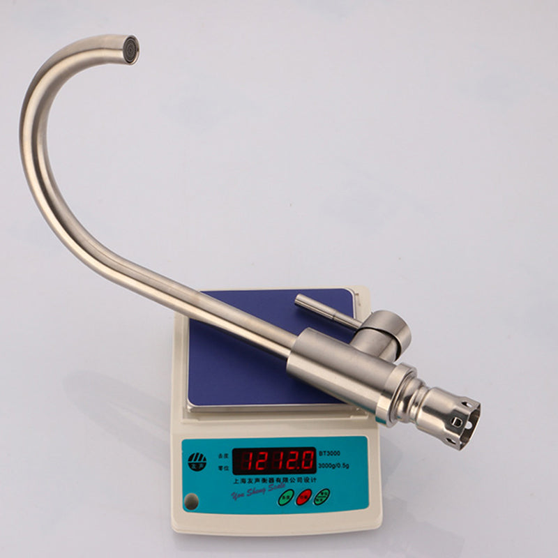 Contemporary Single Handle Kitchen Faucet 1-Hold Water Filler