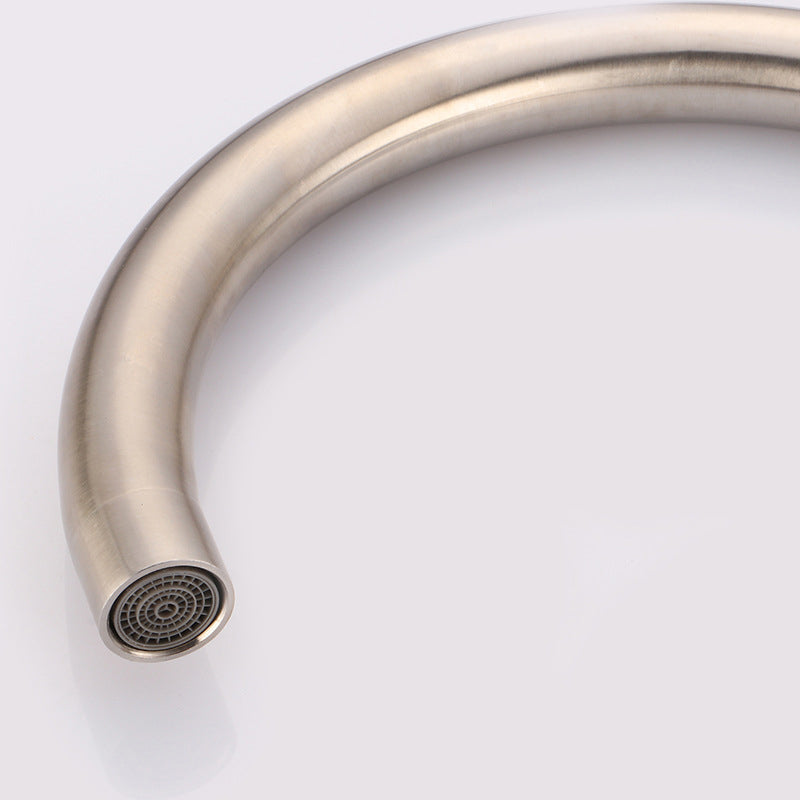 Contemporary Single Handle Kitchen Faucet 1-Hold Water Filler