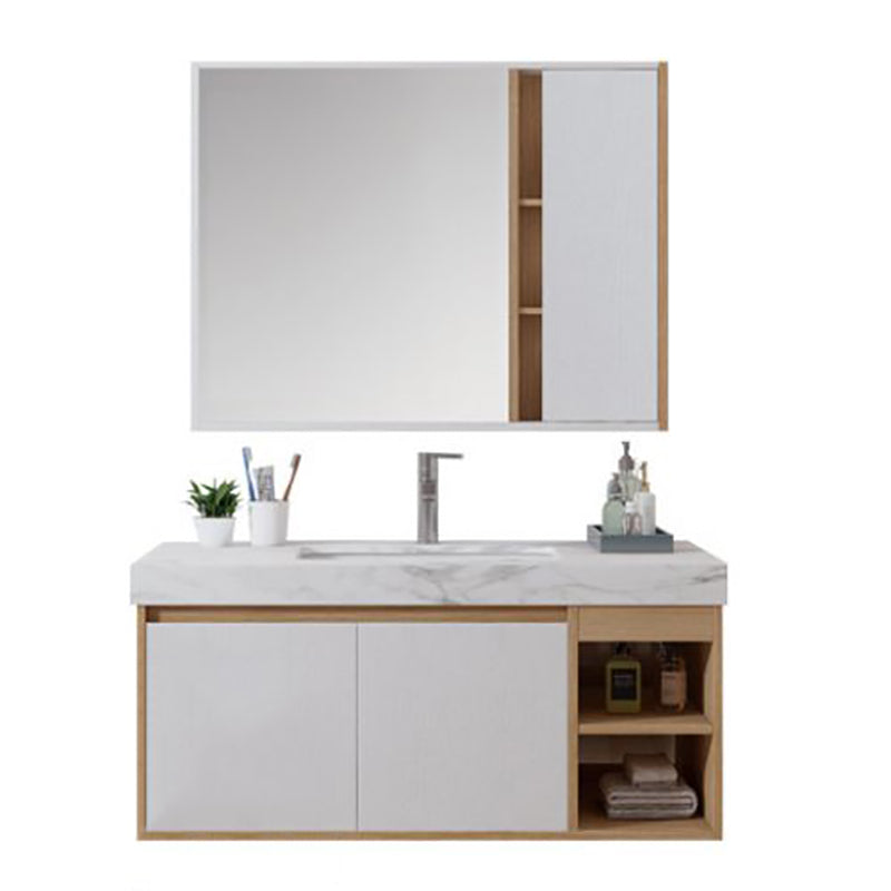 Contemporary Sink Cabinet Mirror Cabinet Bathroom Space Saver Vanity