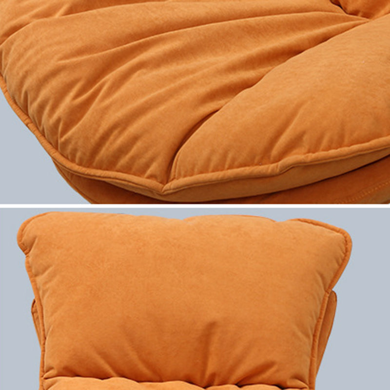 Modern Rocker Upholstered Tufted Cushions with Light Legs Glider