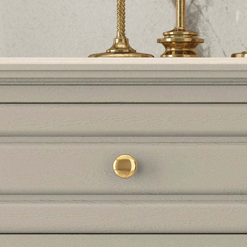 16.11-inch Width Glam Storage Chest Dresser Solid Wood Storage Chest