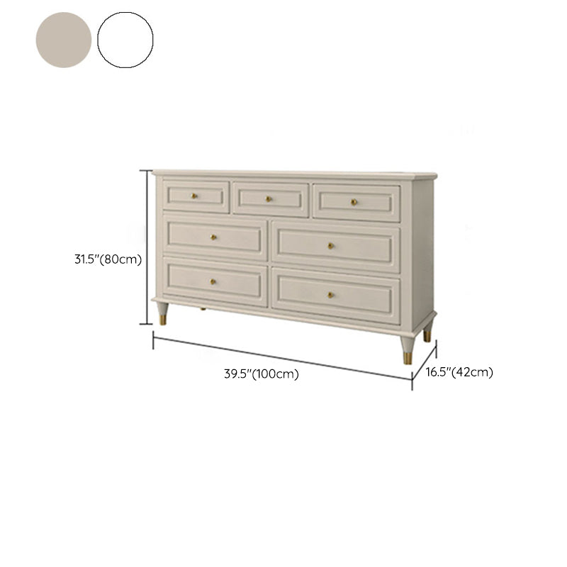 16.11-inch Width Glam Storage Chest Dresser Solid Wood Storage Chest