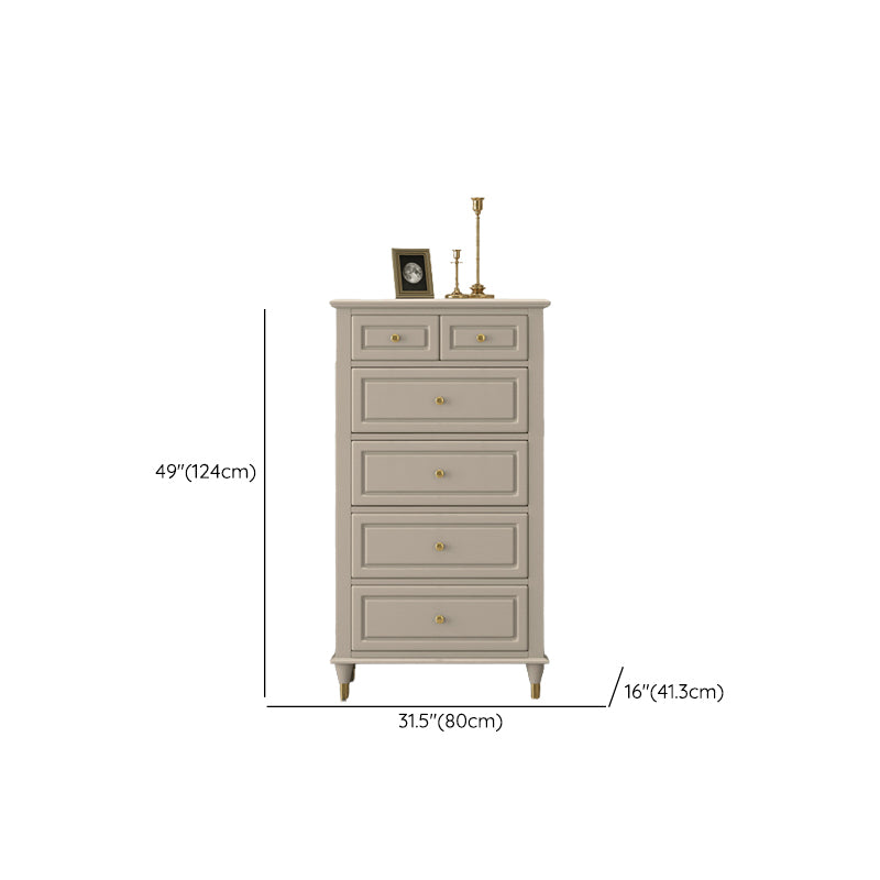 16.11-inch Width Glam Storage Chest Dresser Solid Wood Storage Chest