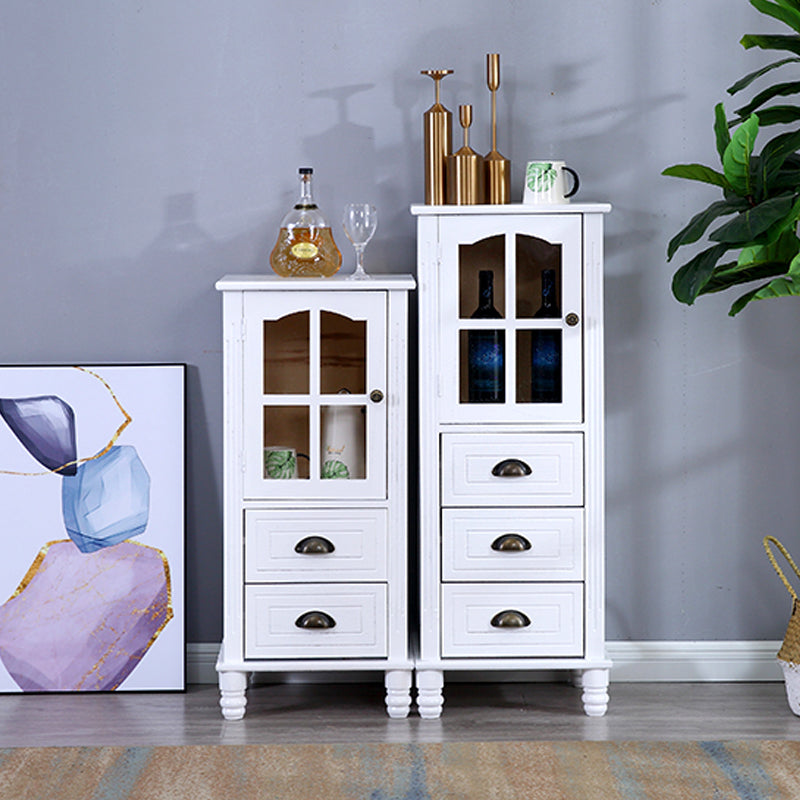 13.65-inch Width Coastal Storage Chest Dresser Solid Wood Storage Chest