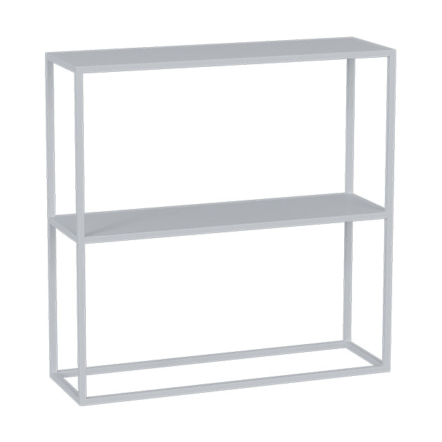 Modern Console Accent Table Antique Finish Rectangle Console Sofa Table in Metal