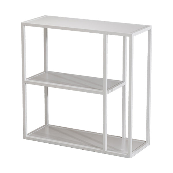 Modern Rectangle Console Accent Table Antique Finish Console Sofa Table in Metal