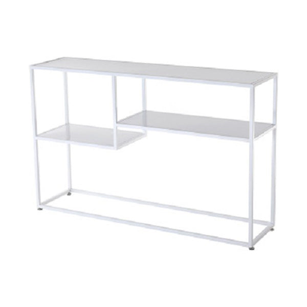 9.84" W Contemporary Console Accent Table Antique Finish Console Sofa Table