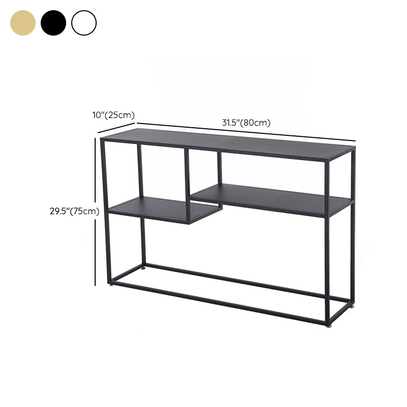 9.84" W Contemporary Console Accent Table Antique Finish Console Sofa Table