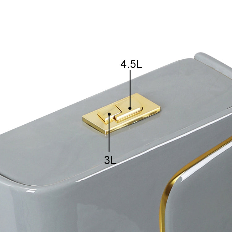 Traditional Floor Mounted Urine Toilet Siphon Jet Toilet Bowl with Toilet Seat