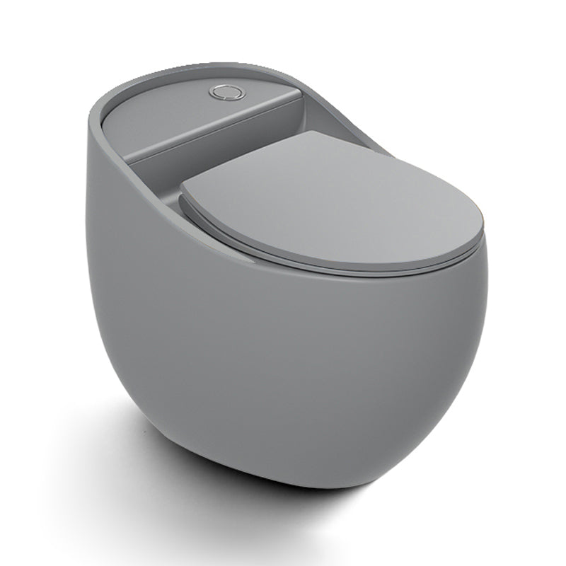 Concealed Tank Flush Toilet Modern One-Piece Toilet with Slow Close Seat