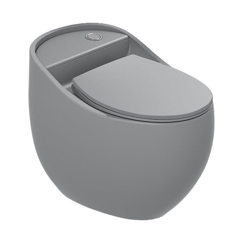 Concealed Tank Flush Toilet Modern One-Piece Toilet with Slow Close Seat