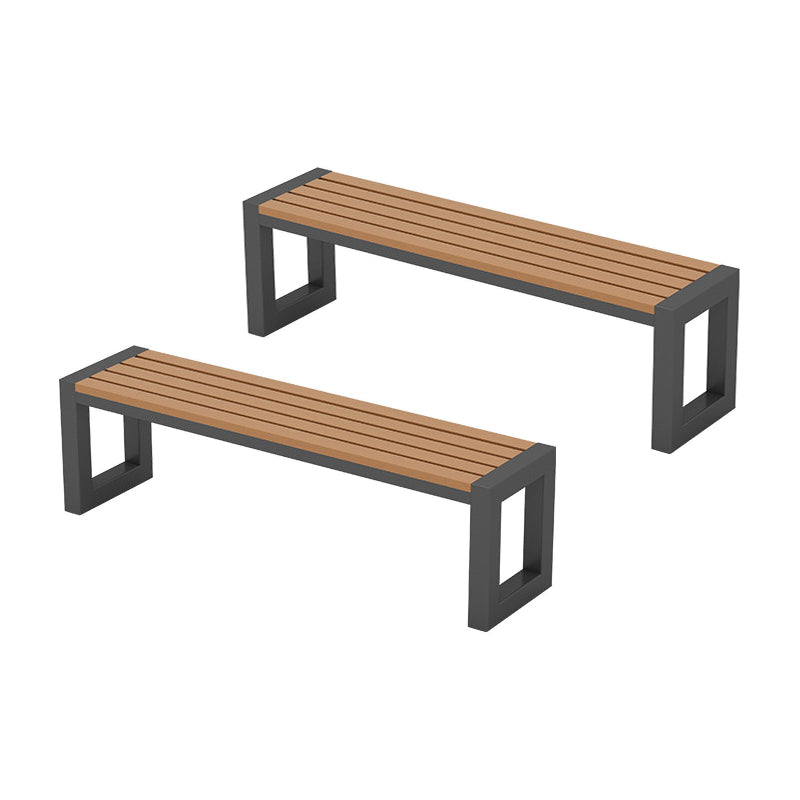Modern 1/2/3 Pieces Rectangular Picnic Table Manufactured Wood Dining Picnic Table