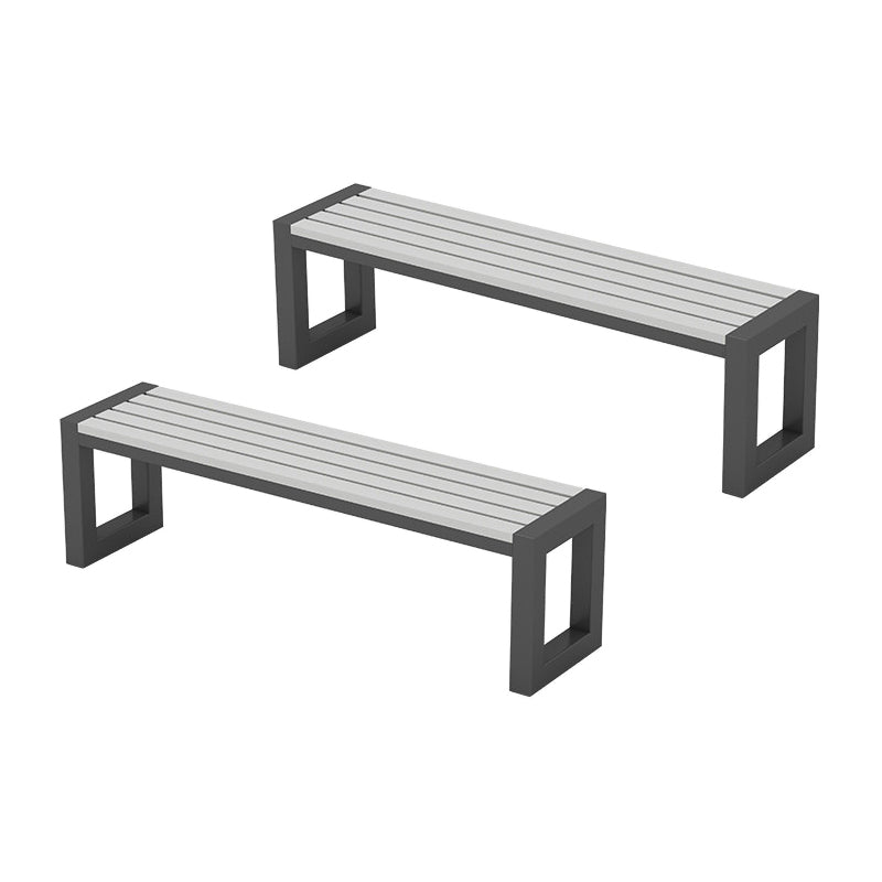 Modern 1/2/3 Pieces Rectangular Picnic Table Manufactured Wood Dining Picnic Table