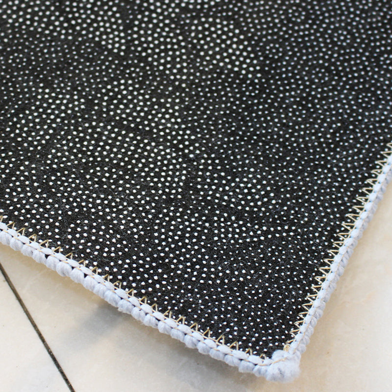 Brown Modern Carpet Polyester Color Piece Area Carpet Washable Carpet for Living Room