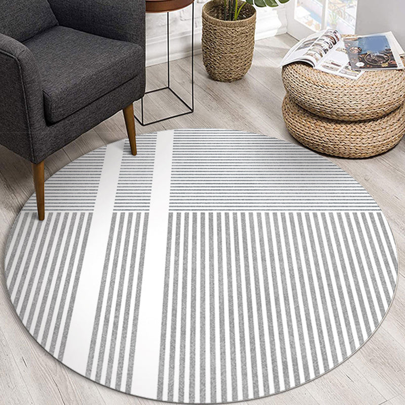 Brown Modern Carpet Polyester Color Piece Area Carpet Washable Carpet for Living Room