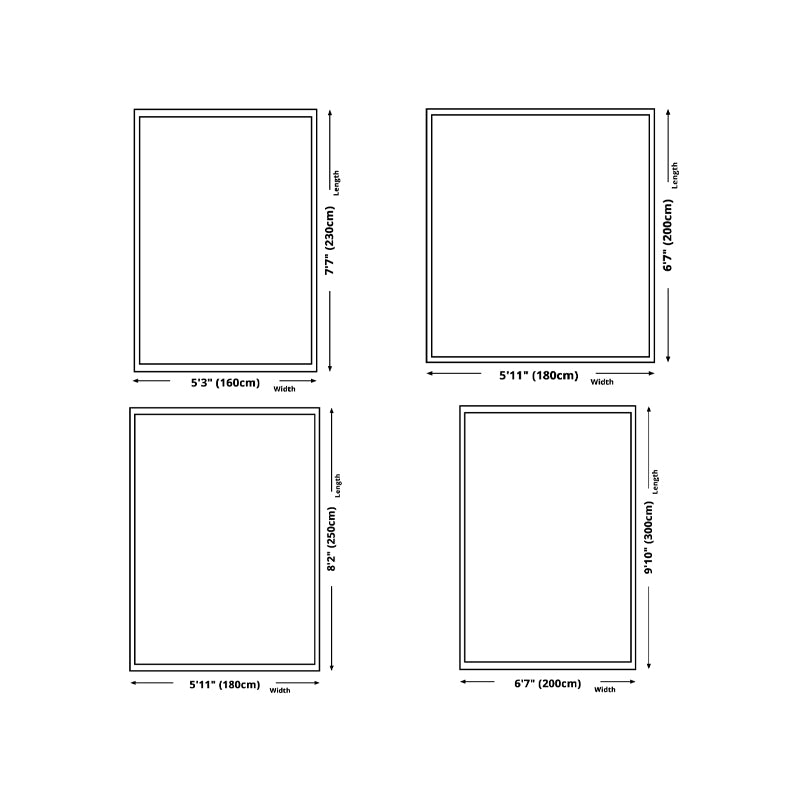 Grey Modern Carpet Polyester Graphic Carpet Washable Carpet for Home Decor