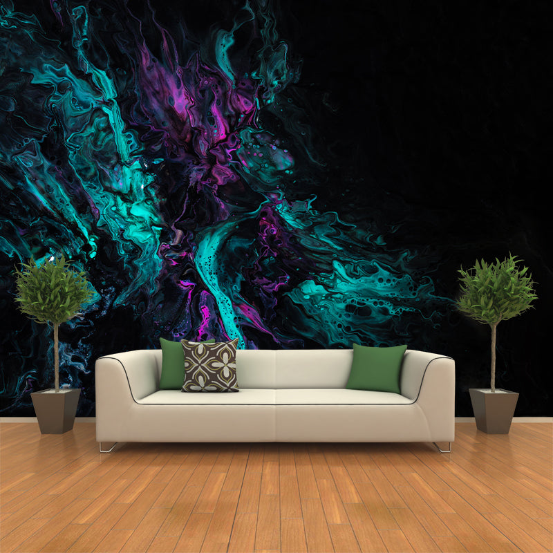 Illustration Mildew Resistant Mural Wallpaper Abstract Style Indoor Wall Mural