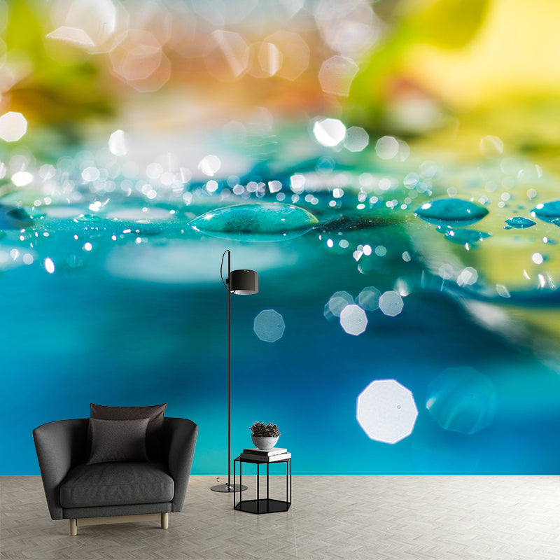 Illustration Abstract Style Mural Mildew Resistant Wallpaper Sleeping Room Wall Mural