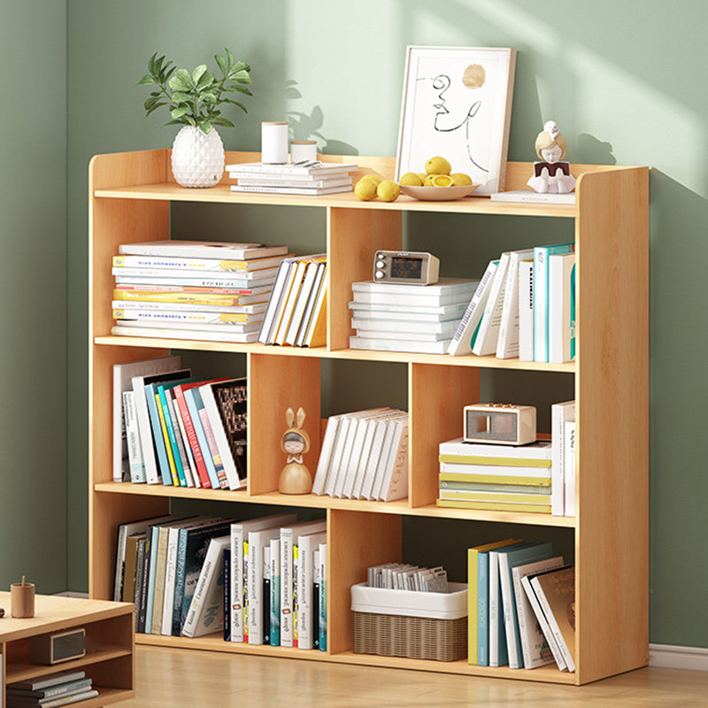 3-shelf Standard Bookcase Contemporary Wooden Shelf Bookcase