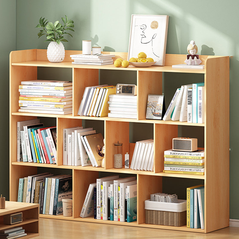 3-shelf Standard Bookcase Contemporary Wooden Shelf Bookcase