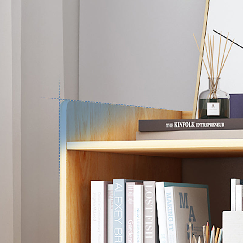 3-shelf Standard Bookcase Contemporary Wooden Shelf Bookcase