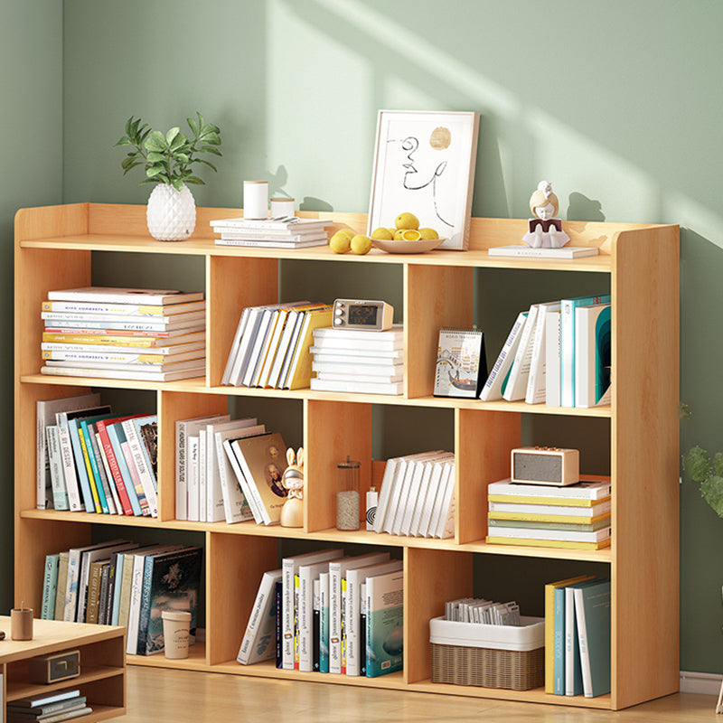 3-shelf Standard Bookcase Contemporary Wooden Shelf Bookcase