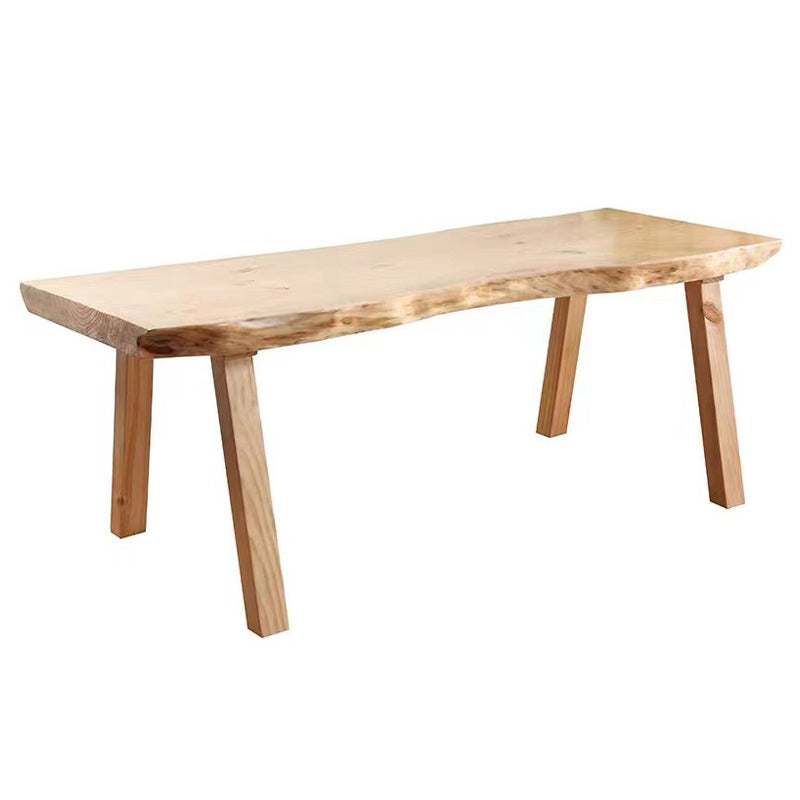 Rectangle 4 Legs Dining Table Modern Style Wood Table for Kitchen