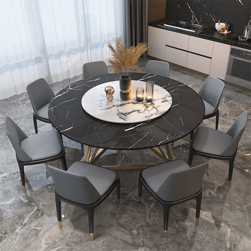 Traditional Luxury Dining Table Round Dining Table for Dinner Room