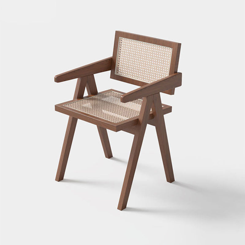 Contemporary Kitchen Dining Arm Chairs Open Back Dining Chairs