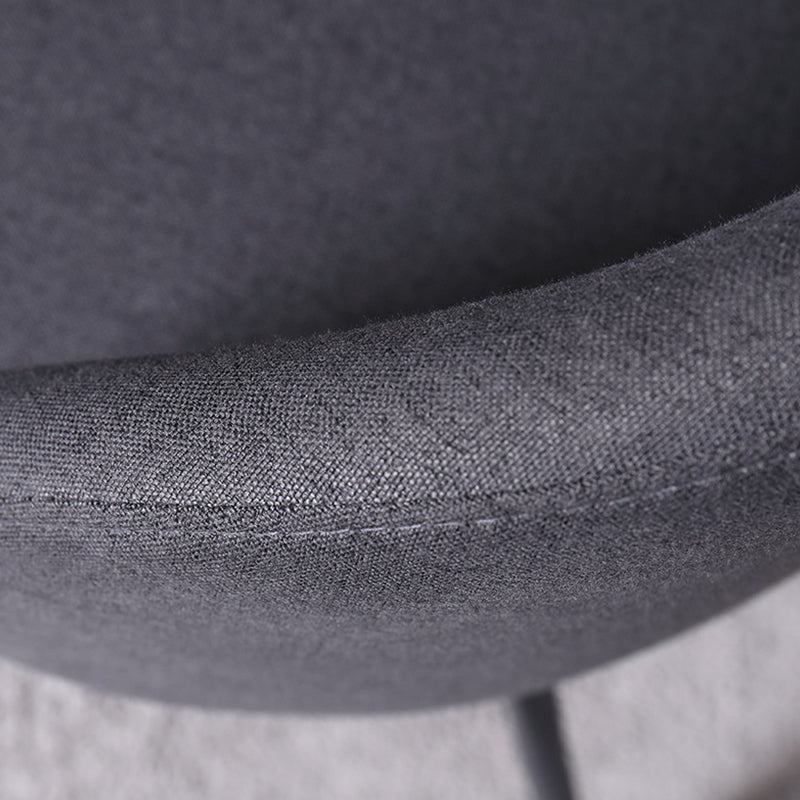 Contemporary Kitchen Dining Side Chair Upholstered Dining Chair in Grey