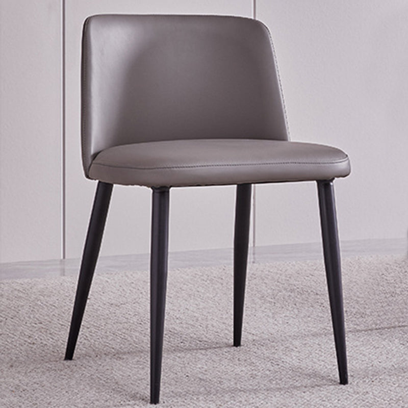 Faux Leather Kitchen Dining Chairs Contemporary Upholstered Dining Chairs