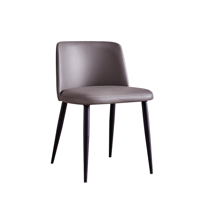 Faux Leather Kitchen Dining Chairs Contemporary Upholstered Dining Chairs