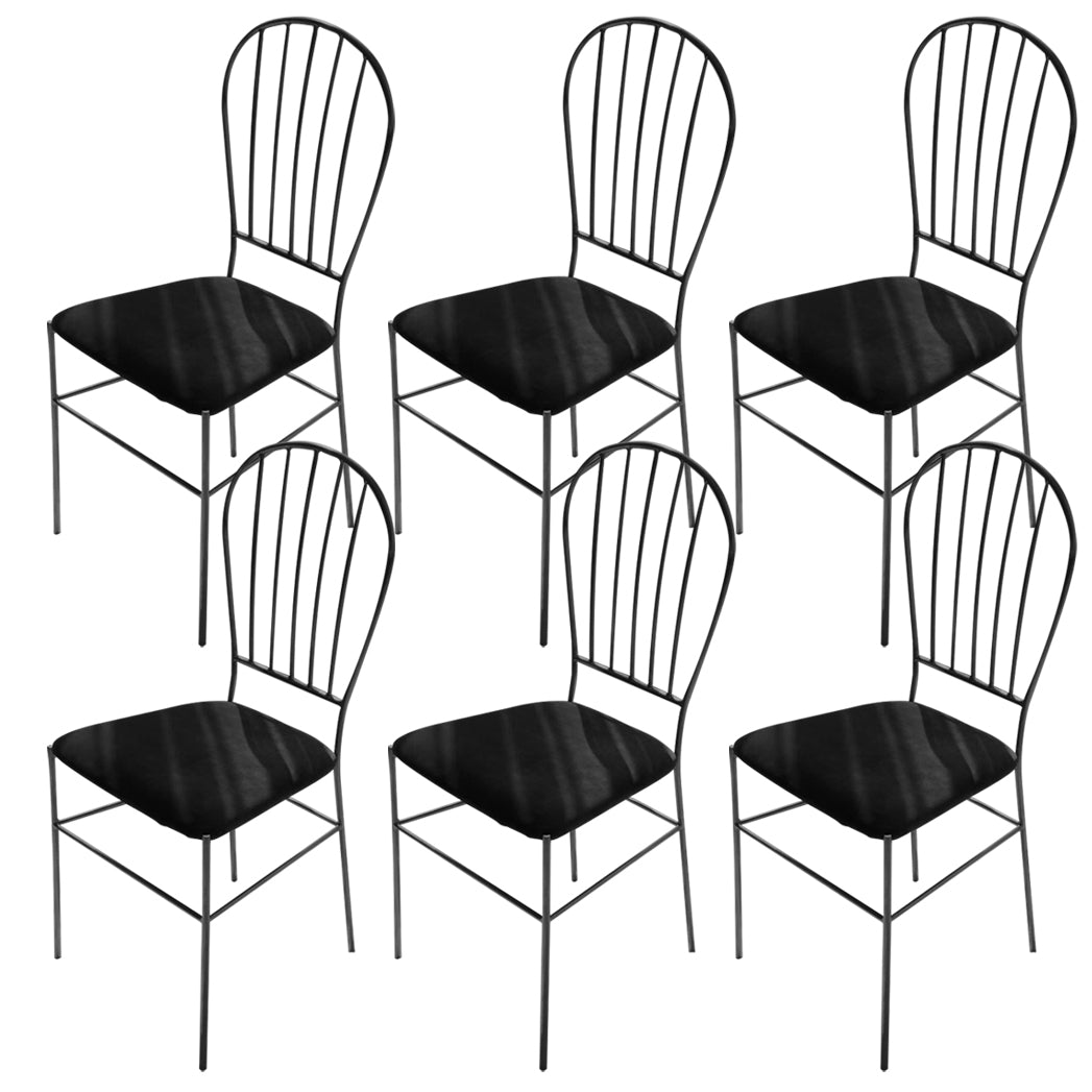 Kitchen Dining Chairs Upholstered Dining Chairs with Metal Legs