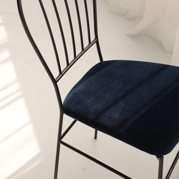 Kitchen Dining Chairs Upholstered Dining Chairs with Metal Legs