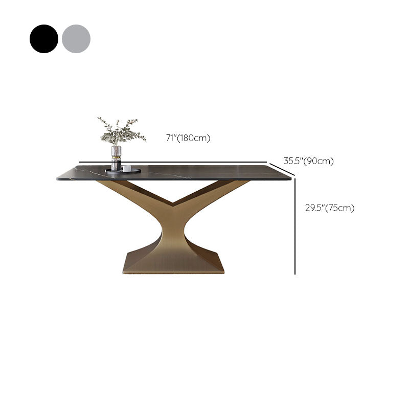 Contemporary Dining Set 1/4/5 Pieces Dining Table Set with Padded Chairs