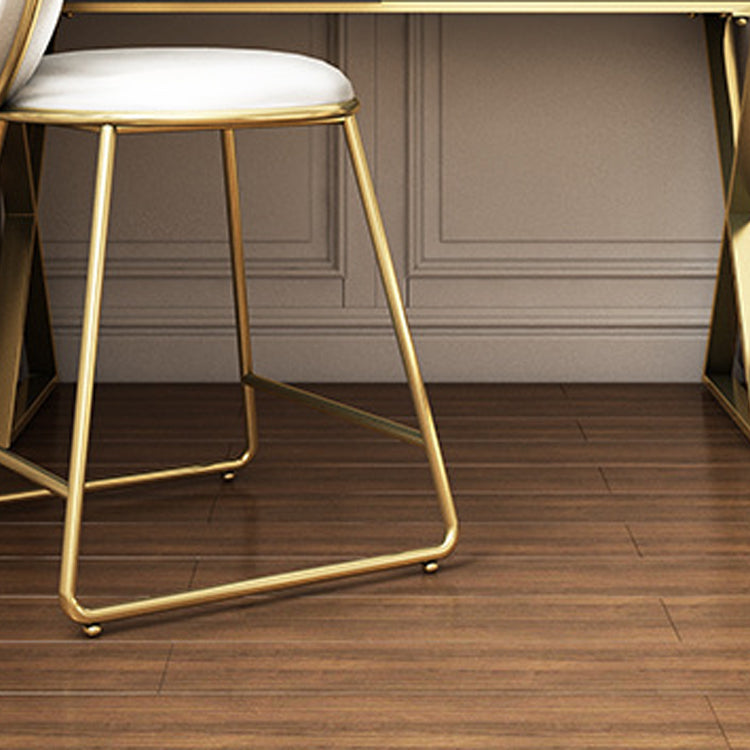 Bright White Make-up Vanity 15.74" Wide Wood Vanity Set with Storage Drawers