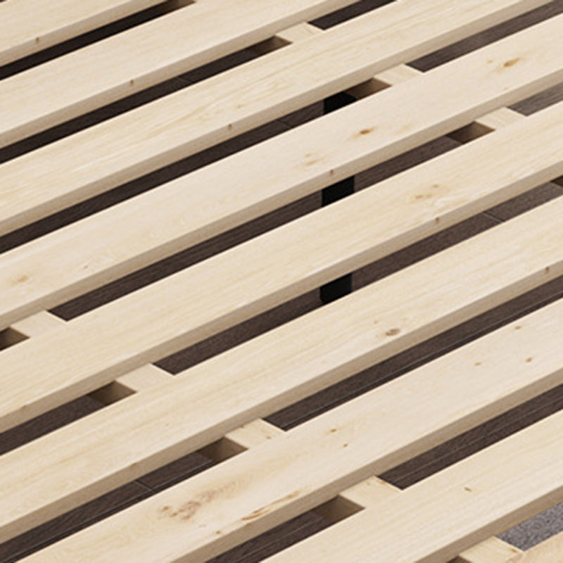 Victorian Standard Bed Foam Pine Wood Bed Frame With Custom Gold Legs