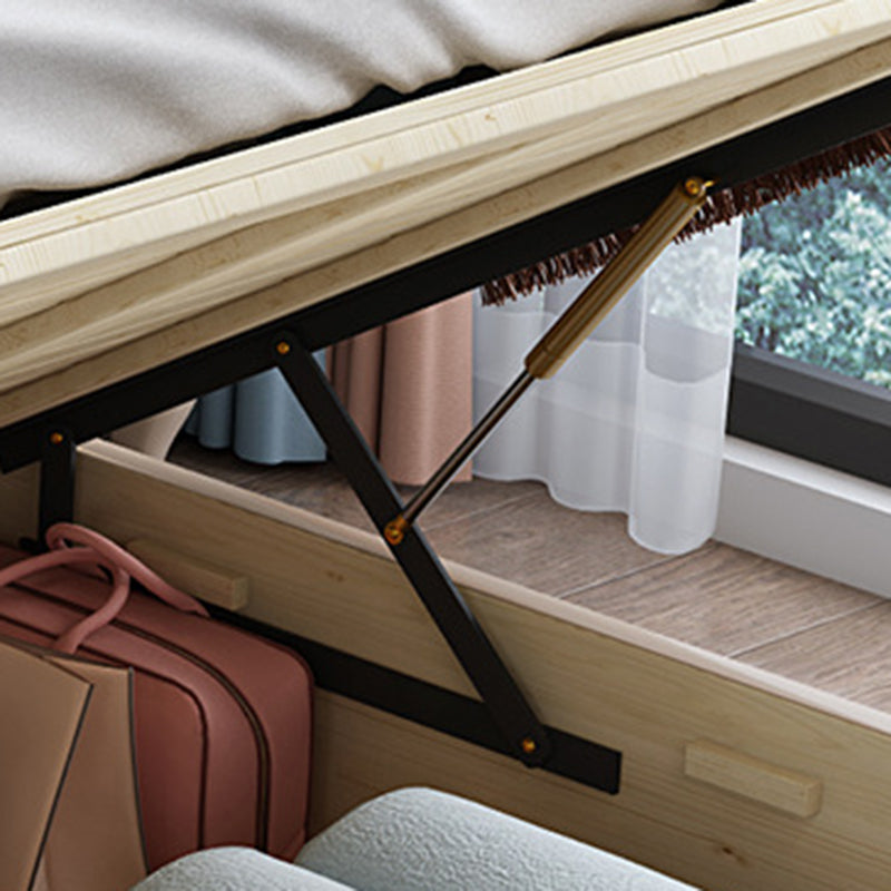 Victorian Standard Bed Foam Pine Wood Bed Frame With Custom Gold Legs