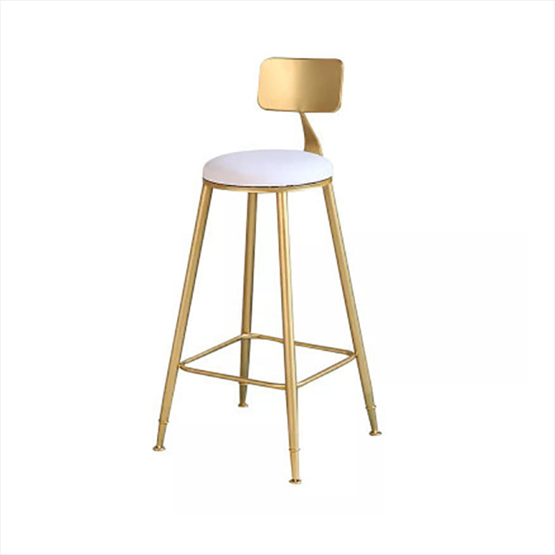 Modern Bar Table Set 1/3 Pieces Faux Marble Counter Height Set with Upholstered Stools