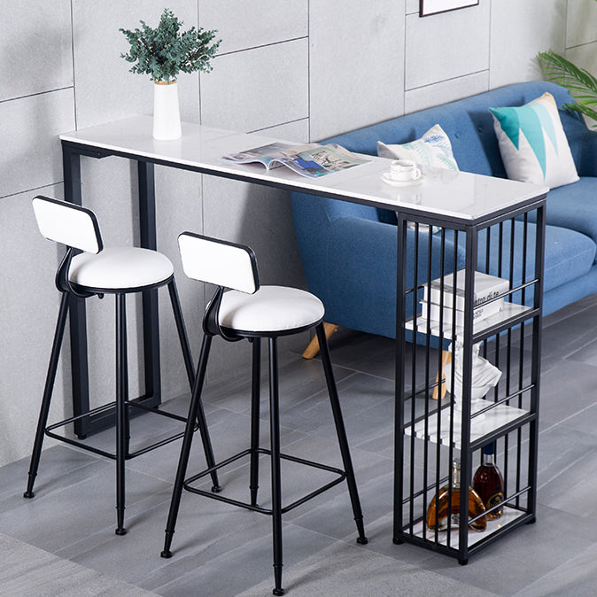 Industrial Pub Dining Set 1/2/3 Pieces Bar Stool and Table Set