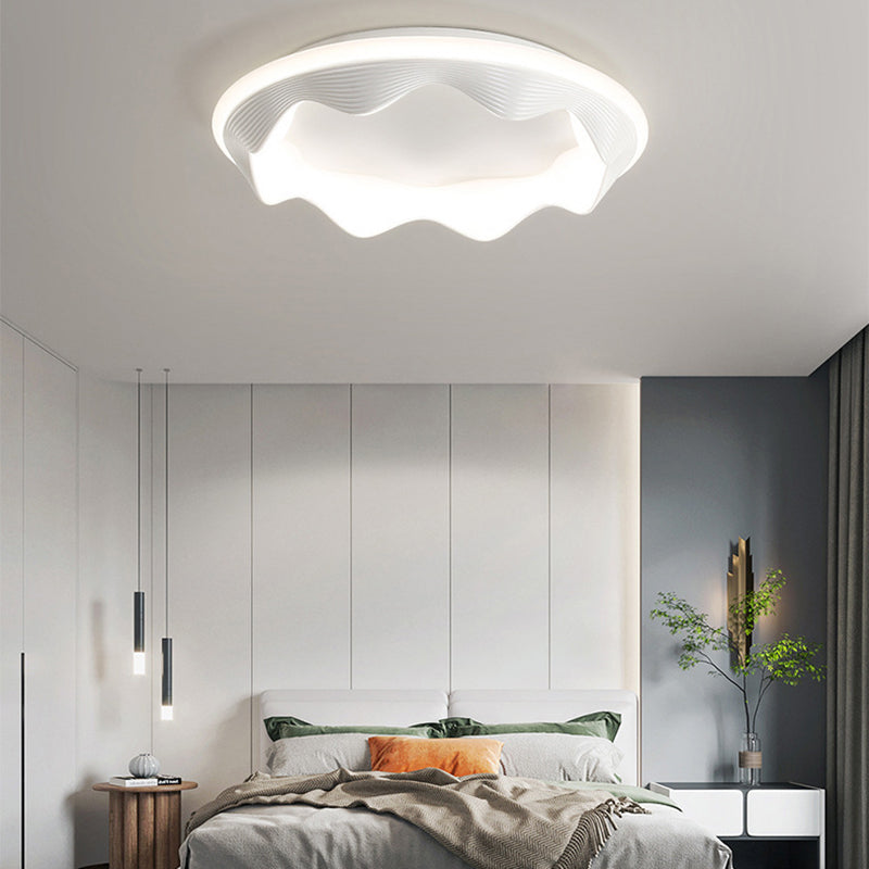 LED Modern Ceiling Light Polish Finish Flush Mount Lighting for Foyer