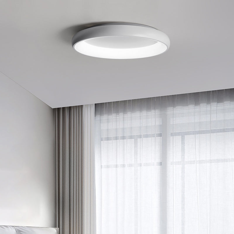 White Flush Mount Lighting LED Contemporary Ceiling Light for Home