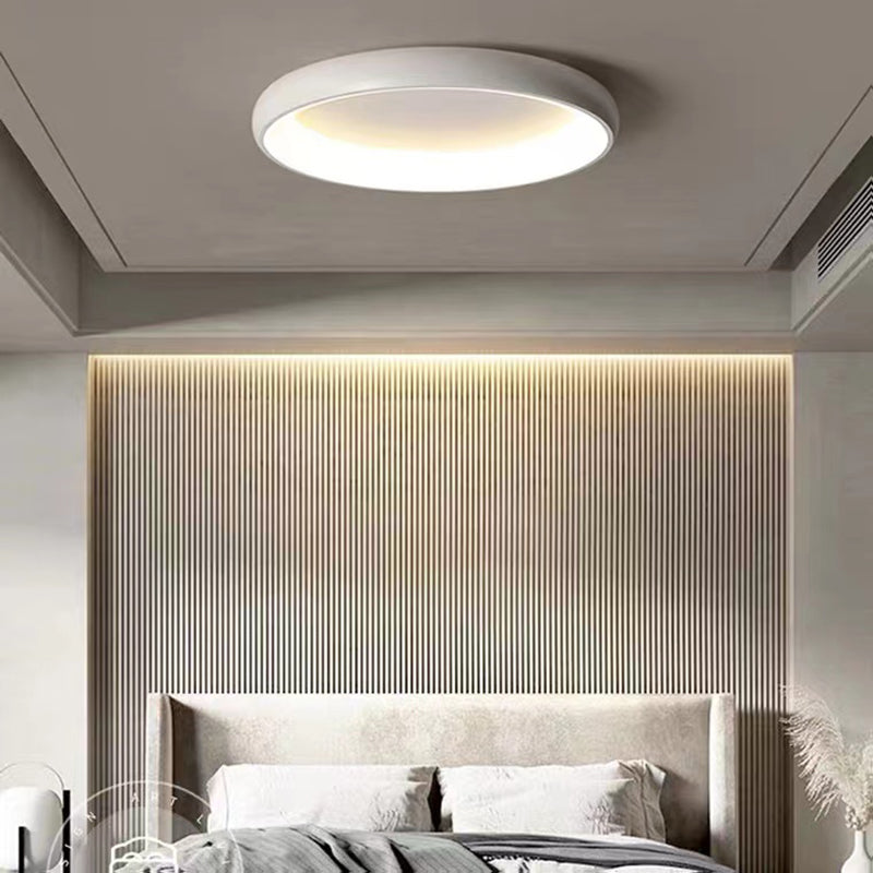 White Flush Mount Lighting LED Contemporary Ceiling Light for Home