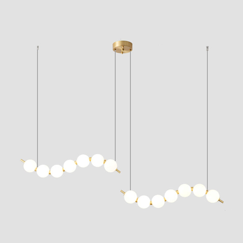 Contemporary Island Light Fixtures Molecule Hanging Lamp for Dining Room