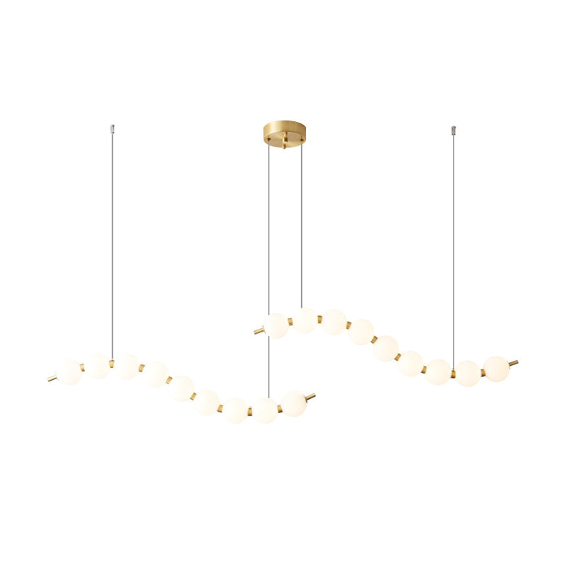 Contemporary Island Light Fixtures Molecule Hanging Lamp for Dining Room