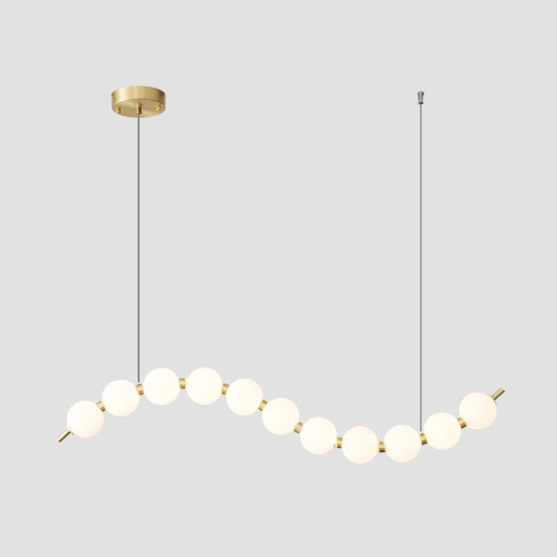 Contemporary Island Light Fixtures Molecule Hanging Lamp for Dining Room