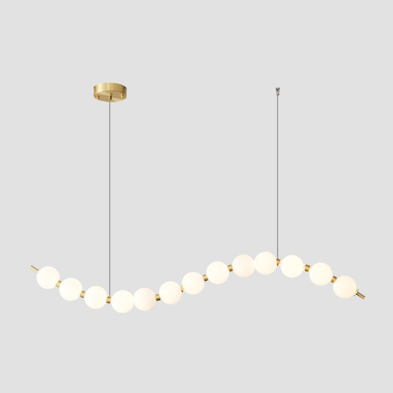 Contemporary Island Light Fixtures Molecule Hanging Lamp for Dining Room
