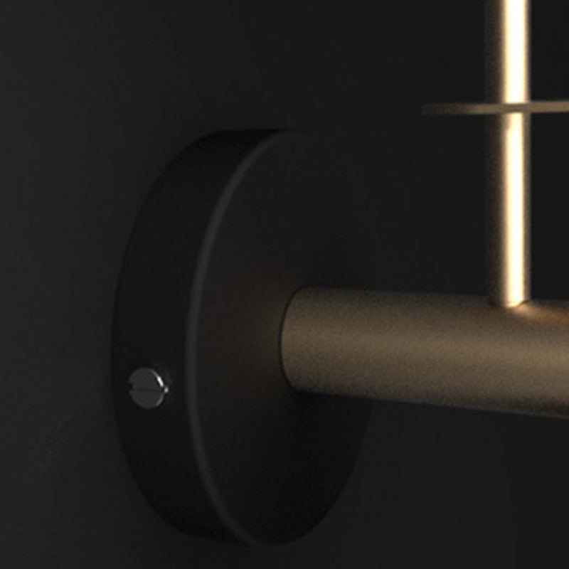 Modern Metal Wall Sconce Colorful Wall Light Fixture for Bedroom