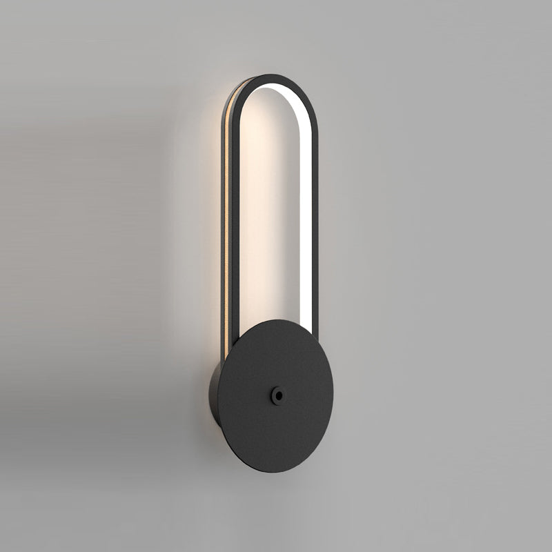 Minimalism Geometric Wall Light Sconce Metal 1 Light Wall Mounted Light