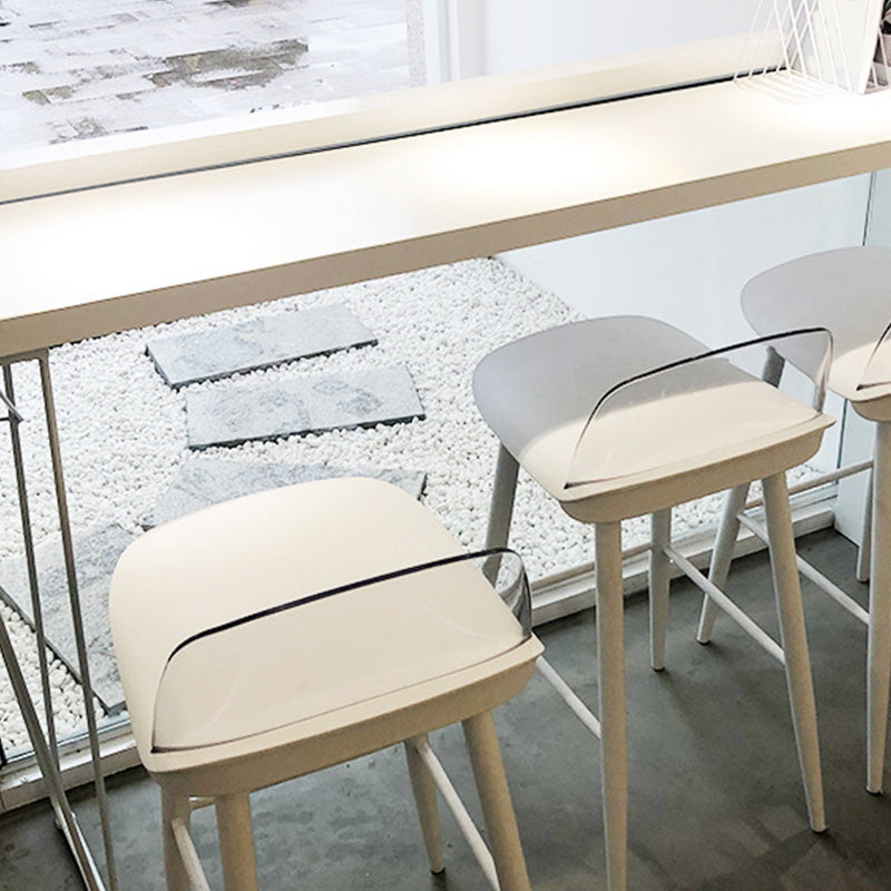 Modern Bar-height Table Solid Wood Top 41.3-inch Height Table